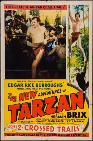 The New Adventures of Tarzan (1935) Women's Colored  Long Sleeve T-Shirt - idPoster.com