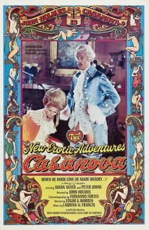 The New Erotic Adventures of Casanova (1977) Men's Colored  Long Sleeve T-Shirt - idPoster.com