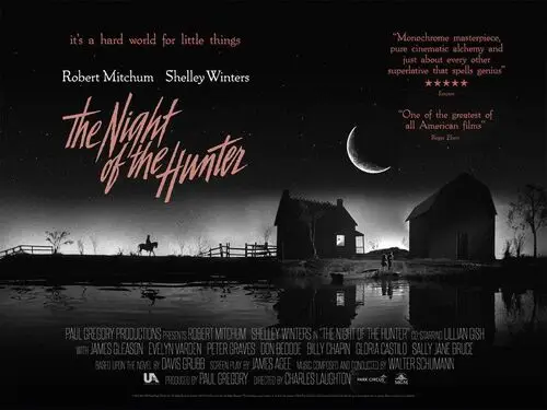 The Night of the Hunter (1955) White T-Shirt - idPoster.com