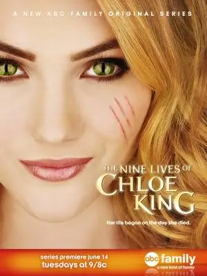 The Nine Lives of Chloe King (2011) White T-Shirt - idPoster.com