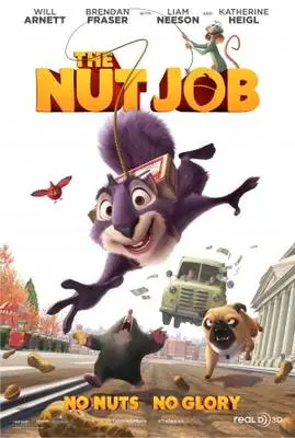 The Nut Job (2013) White T-Shirt - idPoster.com