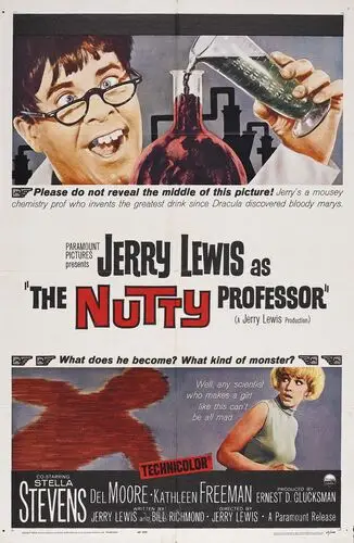 The Nutty Professor (1963) White Tank-Top - idPoster.com