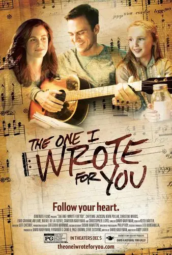 The One I Wrote for You (2014) White Tank-Top - idPoster.com