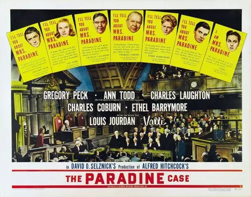 The Paradine Case (1947) Baseball Cap - idPoster.com