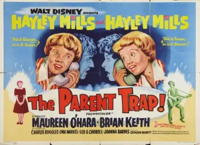 The Parent Trap (1961) Women's Colored T-Shirt - idPoster.com