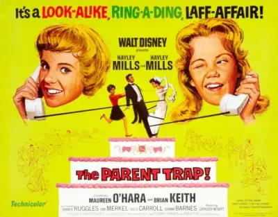 The Parent Trap (1961) Women's Colored  Long Sleeve T-Shirt - idPoster.com
