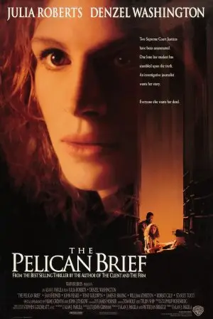 The Pelican Brief (1993) White T-Shirt - idPoster.com