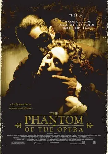 The Phantom Of The Opera (2004) White T-Shirt - idPoster.com
