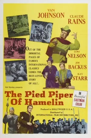 The Pied Piper of Hamelin (1957) White T-Shirt - idPoster.com