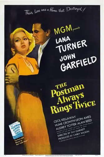 The Postman Always Rings Twice (1946) Men's Colored T-Shirt - idPoster.com