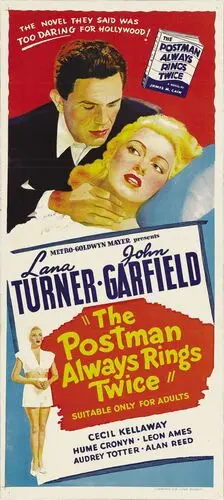 The Postman Always Rings Twice (1946) White T-Shirt - idPoster.com