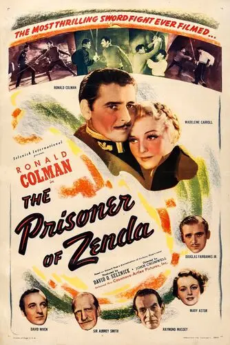 The Prisoner of Zenda (1937) Men's Colored Hoodie - idPoster.com