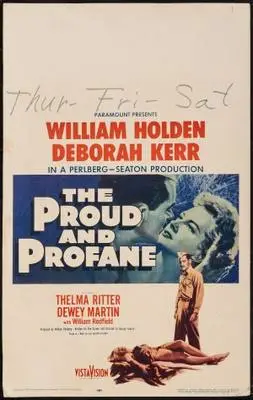 The Proud and Profane (1956) White Tank-Top - idPoster.com