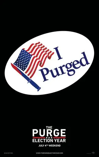 The Purge Election Year (2016) White Tank-Top - idPoster.com