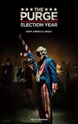 The Purge Election Year (2016) White T-Shirt - idPoster.com