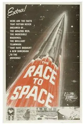 The Race for Space (1959) Women's Colored  Long Sleeve T-Shirt - idPoster.com