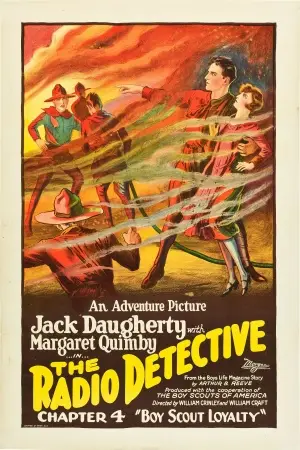 The Radio Detective (1926) White T-Shirt - idPoster.com