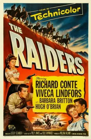The Raiders (1952) White T-Shirt - idPoster.com