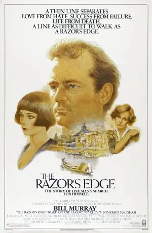 The Razor's Edge (1984) Tote Bag - idPoster.com