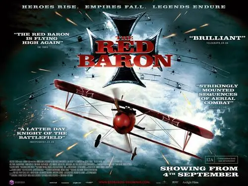 The Red Baron (2010) Women's Colored Tank-Top - idPoster.com