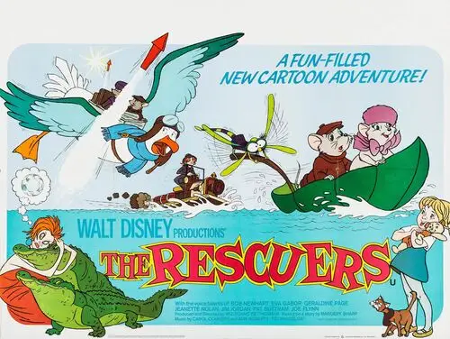 The Rescuers (1977) Women's Colored Hoodie - idPoster.com