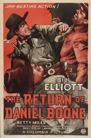 The Return of Daniel Boone (1941) Drawstring Backpack - idPoster.com