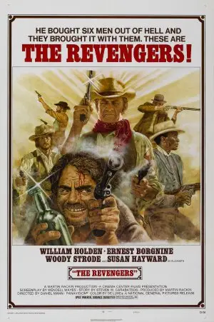 The Revengers (1972) White T-Shirt - idPoster.com