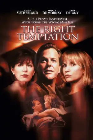 The Right Temptation (2000) Drawstring Backpack - idPoster.com