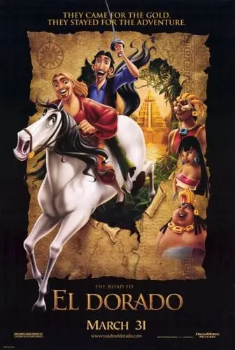 The Road to El Dorado (2000) Men's Colored T-Shirt - idPoster.com