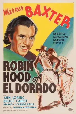 The Robin Hood of El Dorado (1936) Men's Colored Hoodie - idPoster.com