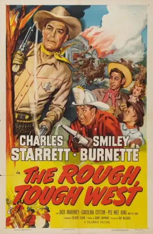 The Rough, Tough West (1952) Women's Colored Hoodie - idPoster.com