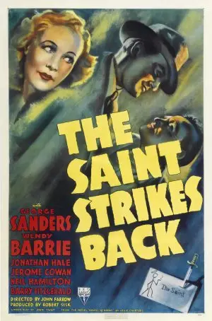 The Saint Strikes Back (1939) White T-Shirt - idPoster.com