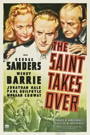 The Saint Takes Over (1940) White T-Shirt - idPoster.com