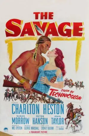 The Savage (1952) White T-Shirt - idPoster.com