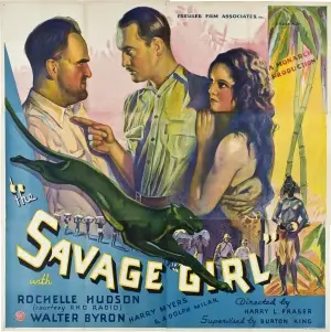The Savage Girl (1932) White T-Shirt - idPoster.com
