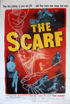 The Scarf (1951) Men's Colored T-Shirt - idPoster.com