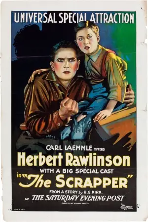 The Scrapper (1922) White T-Shirt - idPoster.com