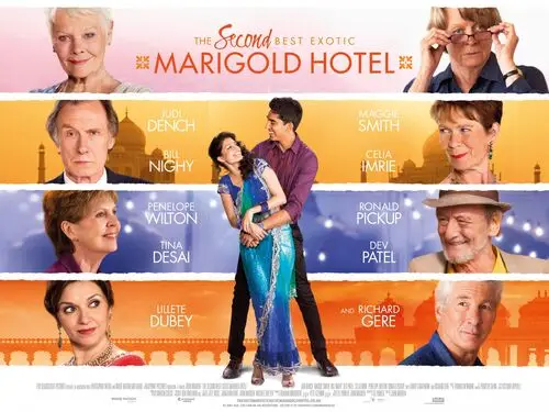 The Second Best Exotic Marigold Hotel (2015) Fridge Magnet picture 465547