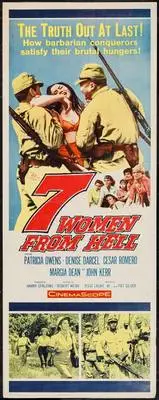 The Seven Women from Hell (1961) White T-Shirt - idPoster.com