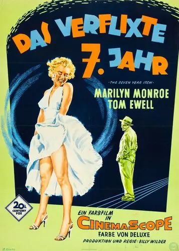 The Seven Year Itch (1955) Protected Face mask - idPoster.com