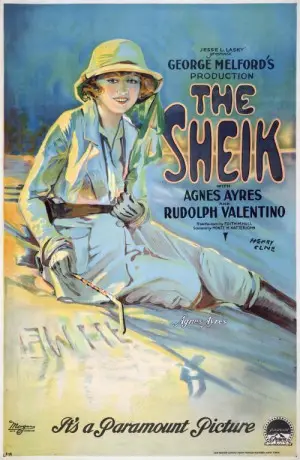 The Sheik (1921) White T-Shirt - idPoster.com