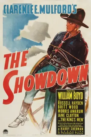 The Showdown (1940) Men's Colored Hoodie - idPoster.com