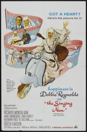 The Singing Nun (1966) White T-Shirt - idPoster.com