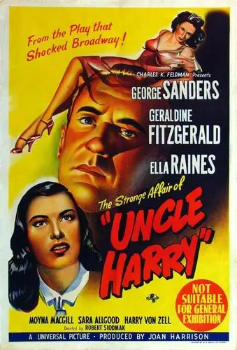 The Strange Affair of Uncle Harry (1945) Men's Colored T-Shirt - idPoster.com