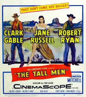 The Tall Men (1955) White T-Shirt - idPoster.com