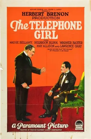 The Telephone Girl (1927) White T-Shirt - idPoster.com