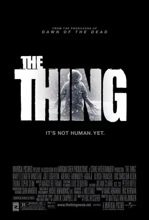 The Thing (2011) Men's Colored  Long Sleeve T-Shirt - idPoster.com