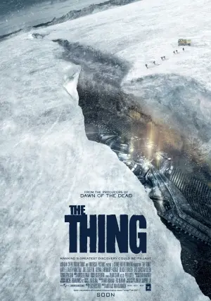The Thing (2011) White T-Shirt - idPoster.com