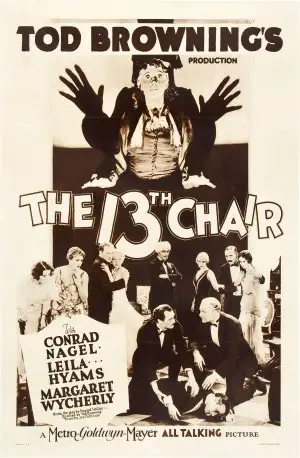The Thirteenth Chair (1929) White T-Shirt - idPoster.com