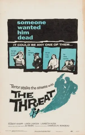 The Threat (1960) Women's Colored T-Shirt - idPoster.com